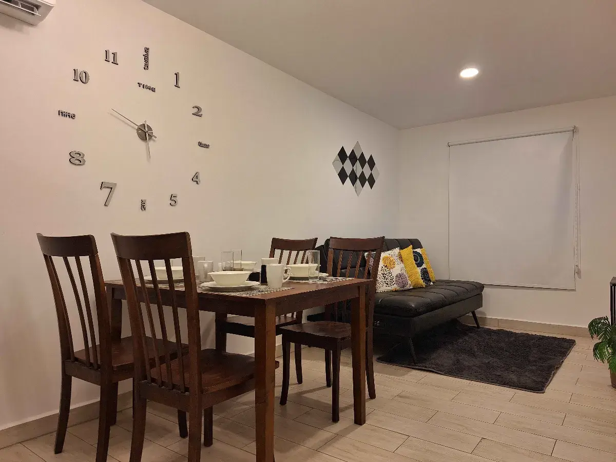 Departamento Amueblado Moderno y Acogedor