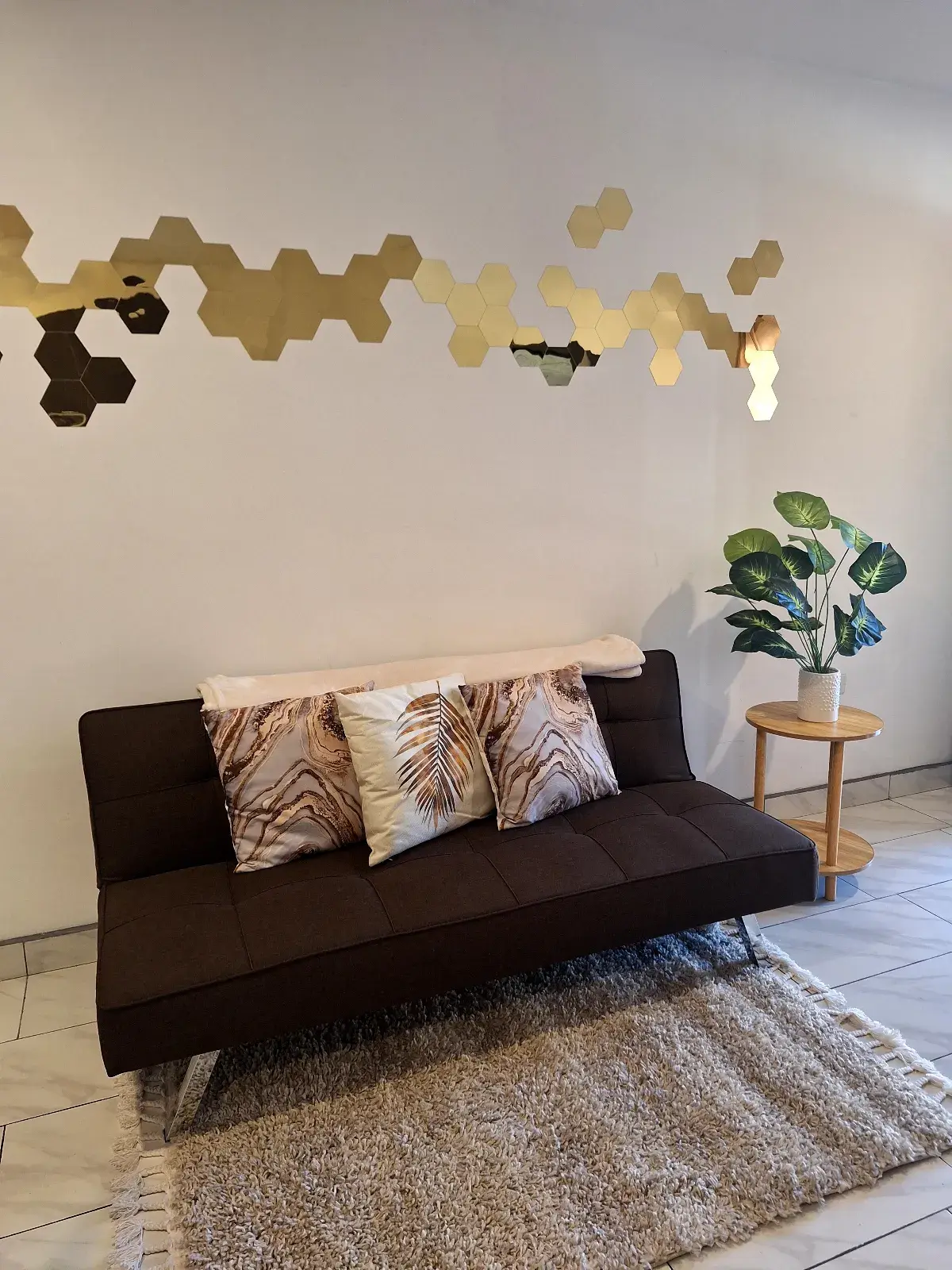 Departamento amueblado moderno y acogedor